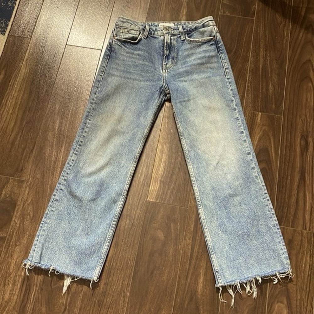 Zara cropped jeans